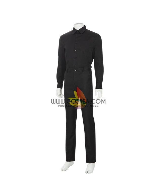 Cosrea Marvel Universe Doctor Strange Black Suit Cosplay Costume