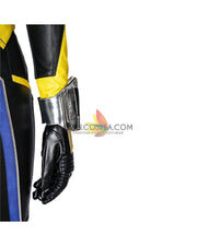 Cosrea Marvel Universe Janet Van Dyne Wasp PU Leather Cosplay Costume