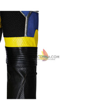 Cosrea Marvel Universe Janet Van Dyne Wasp PU Leather Cosplay Costume