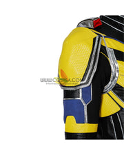 Cosrea Marvel Universe Janet Van Dyne Wasp PU Leather Cosplay Costume