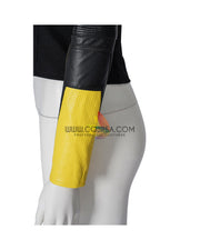 Cosrea Marvel Universe Janet Van Dyne Wasp PU Leather Cosplay Costume