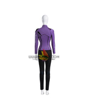 Cosrea Marvel Universe Kate Bishop Hawkeye Dark Purple Cosplay Costume