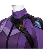 Cosrea Marvel Universe Kate Bishop Hawkeye Dark Purple Cosplay Costume