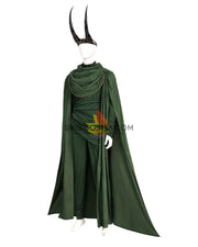 Cosrea Marvel Universe Loki God Form Textured Fabric Version Cosplay Costume