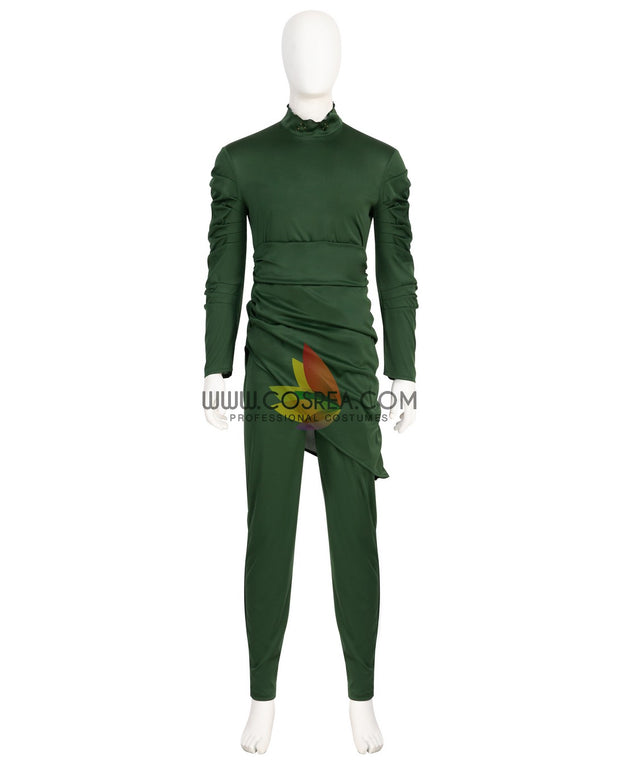 Cosrea Marvel Universe Loki God Form Textured Fabric Version Cosplay Costume