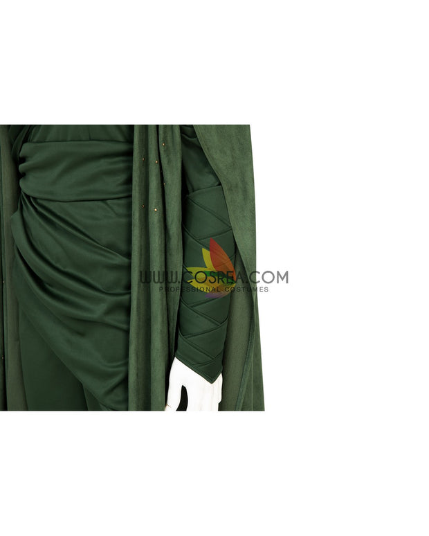 Cosrea Marvel Universe Loki God Form Textured Fabric Version Cosplay Costume