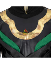 Cosrea Marvel Universe Loki PU Leather Cosplay Costume