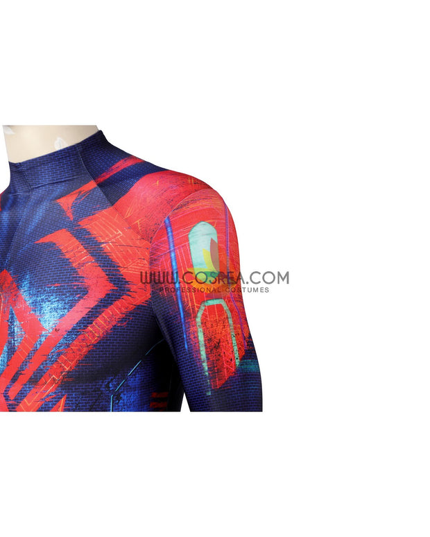 Cosrea Marvel Universe Miguel Spiderman 2099 Across The Spider-Verse Digital Printed Cosplay Costume