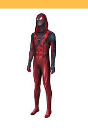 Cosrea Marvel Universe Miles Morales Crimson Cowl Digital Printed Cosplay Costume