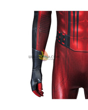 Cosrea Marvel Universe Miles Morales Crimson Cowl Digital Printed Cosplay Costume