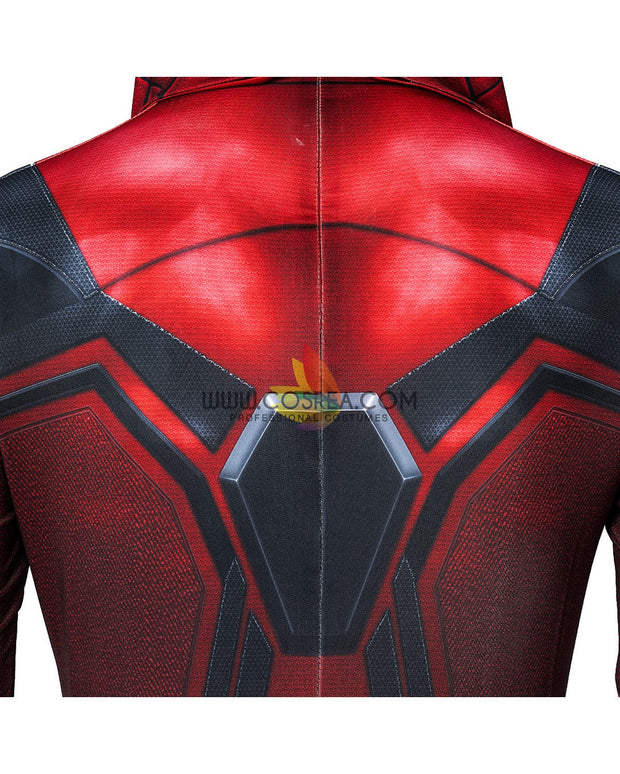 Cosrea Marvel Universe Miles Morales Crimson Cowl Digital Printed Cosplay Costume