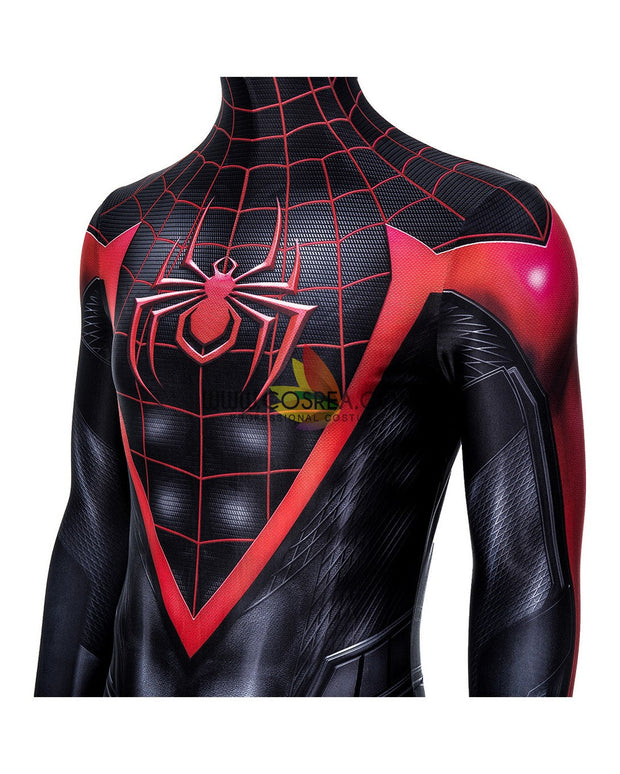 Cosrea Marvel Universe Miles Morales PS5 Game Digital Printed Cosplay Costume