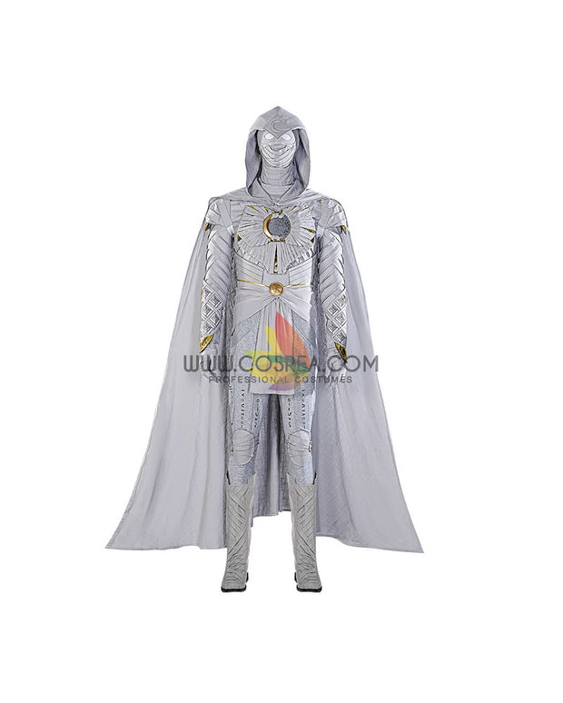 Cosrea Marvel Universe Moon Knight Textured Fabric Version Cosplay Costume