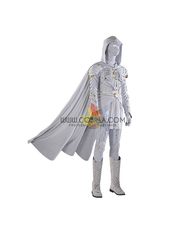 Cosrea Marvel Universe Moon Knight Textured Fabric Version Cosplay Costume