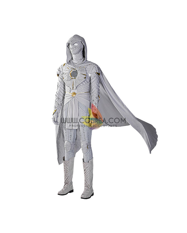 Cosrea Marvel Universe Moon Knight Textured Fabric Version Cosplay Costume