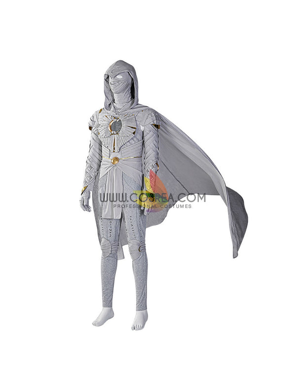 Cosrea Marvel Universe Moon Knight Textured Fabric Version Cosplay Costume