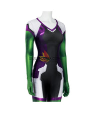 Cosrea Marvel Universe She-Hulk Digital Printed Cosplay Costume