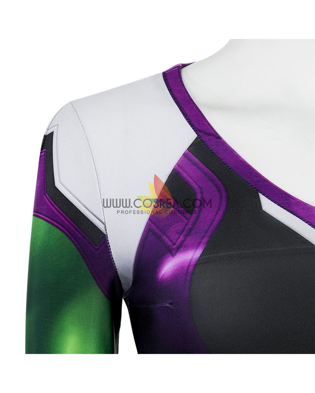 Cosrea Marvel Universe She-Hulk Digital Printed Cosplay Costume