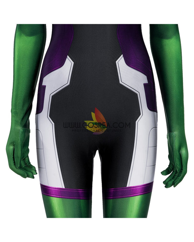 Cosrea Marvel Universe She-Hulk Digital Printed Cosplay Costume