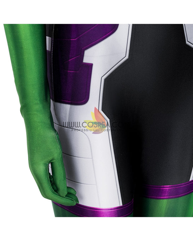 Cosrea Marvel Universe She-Hulk Digital Printed Cosplay Costume