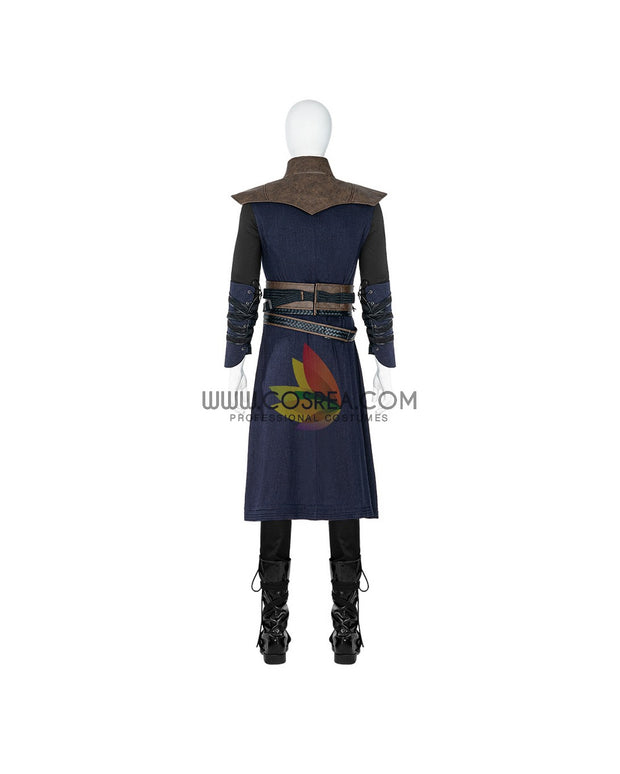 Cosrea Marvel Universe Sinister Strange Blue Version Cosplay Costume