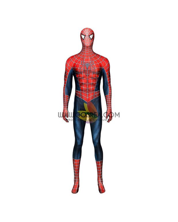 Cosrea Marvel Universe Spider Man 2002 Movie Digital Printed Cosplay Costume