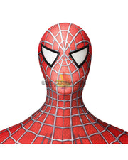 Cosrea Marvel Universe Spider Man 2002 Movie Digital Printed Cosplay Costume