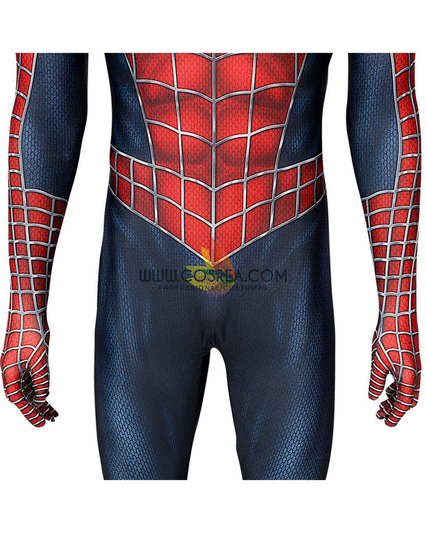 Cosrea Marvel Universe Spider Man 2002 Movie Digital Printed Cosplay Costume