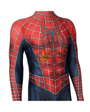 Cosrea Marvel Universe Spider Man 2002 Movie Digital Printed Cosplay Costume