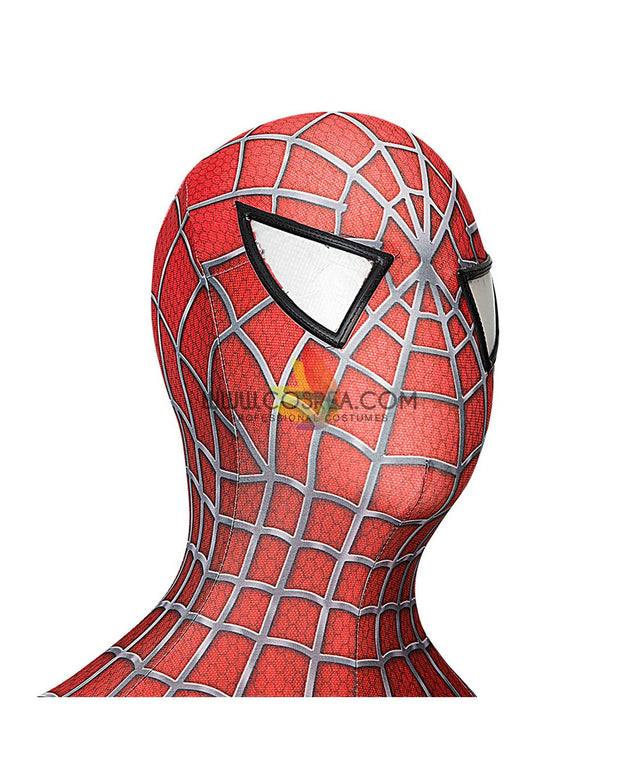 Cosrea Marvel Universe Spider Man 2002 Movie Digital Printed Cosplay Costume