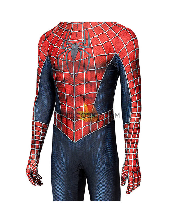 Cosrea Marvel Universe Spider Man 2002 Movie Digital Printed Cosplay Costume