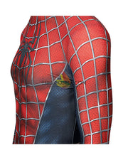 Cosrea Marvel Universe Spider Man 2002 Movie Digital Printed Cosplay Costume