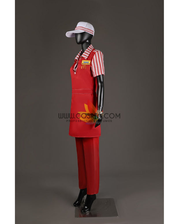 Cosrea Marvel Universe Sylvie Mcdonald's Uniform Cosplay Costume