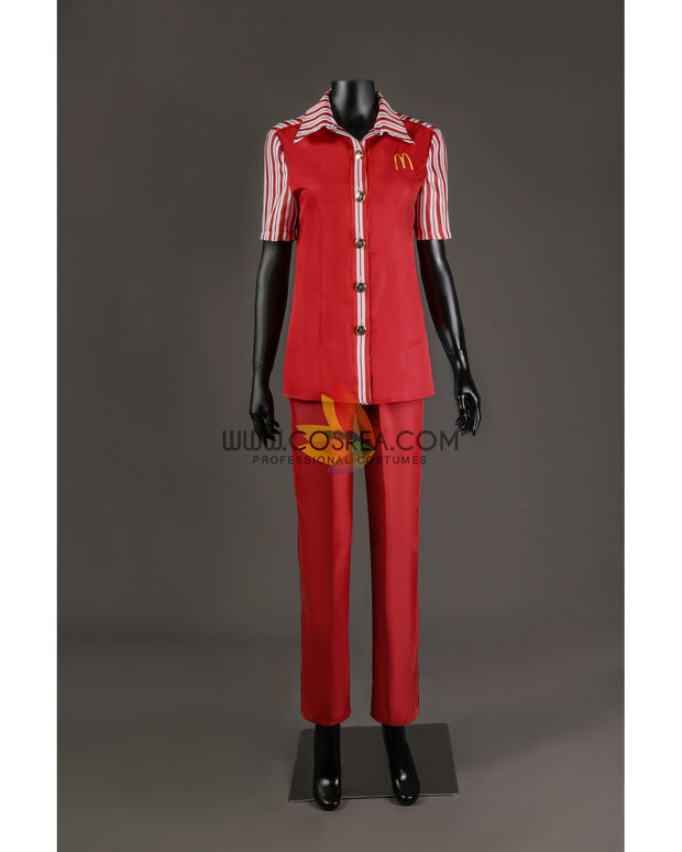 Cosrea Marvel Universe Sylvie Mcdonald's Uniform Cosplay Costume