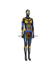 Cosrea Marvel Universe Wasp Antman 3 Digital Printed Cosplay Costume