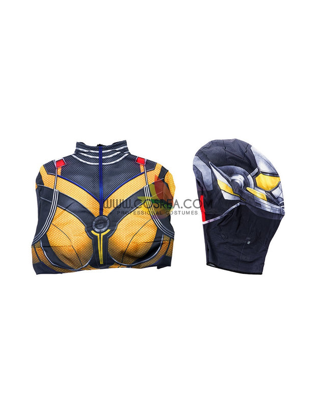 Cosrea Marvel Universe Wasp Antman 3 Digital Printed Cosplay Costume