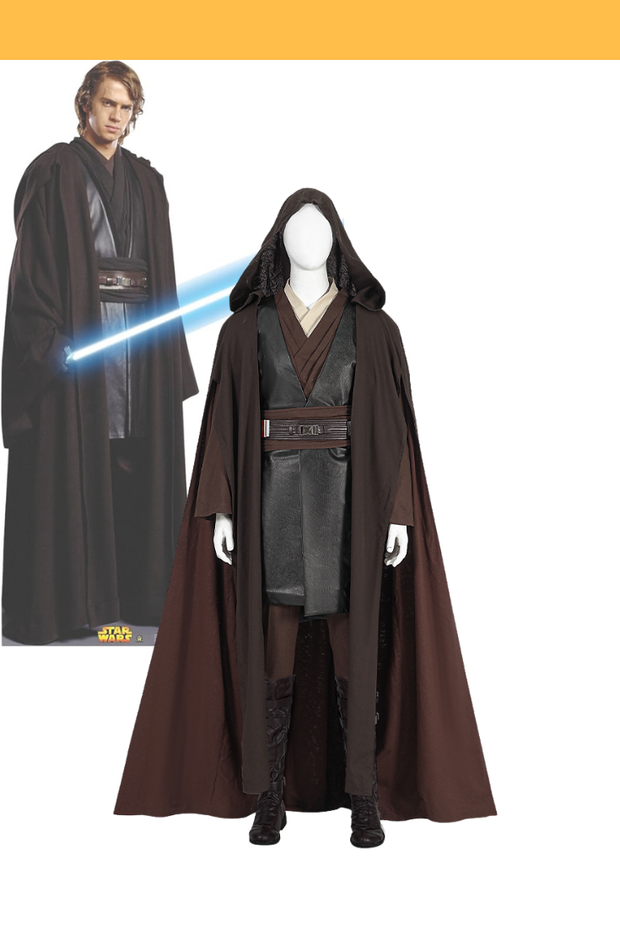 Cosrea TV Costumes Anakin Skywalker Attack of the Clones Textured Fabric Cosplay Costume