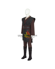 Cosrea TV Costumes Anakin Skywalker Attack of the Clones Textured Fabric Cosplay Costume