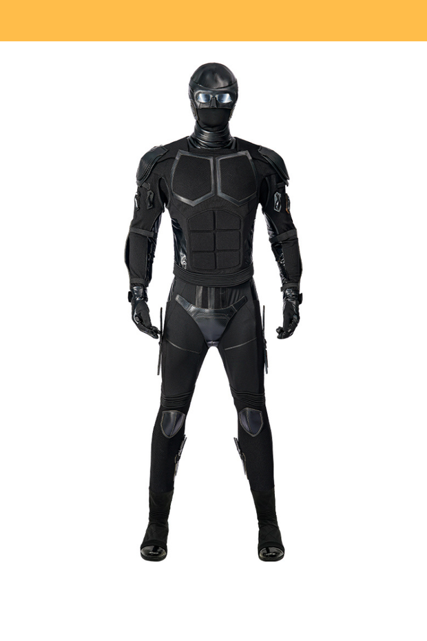 Cosrea TV Costumes Black Noir The Boys Cosplay Costume