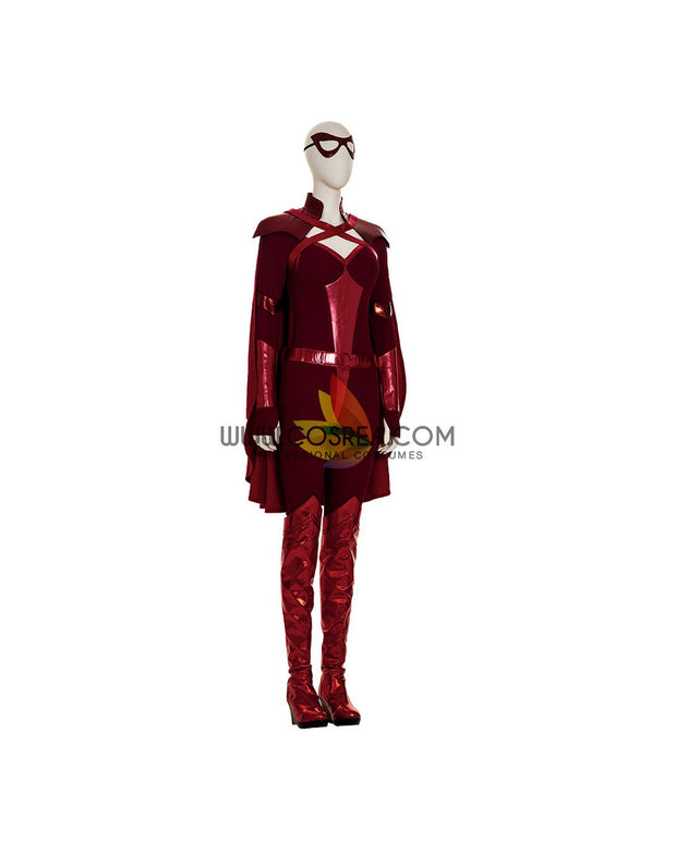 Cosrea TV Costumes Crimson Countess The Boys Textured Fabric Cosplay Costume