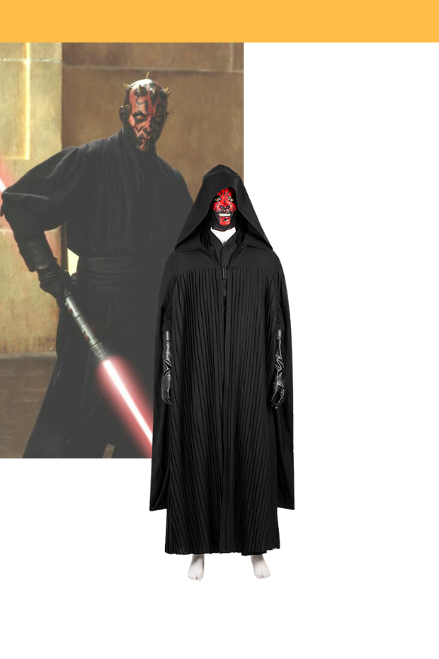 Cosrea TV Costumes Darth Maul Star Wars PU Leather Cosplay Costume