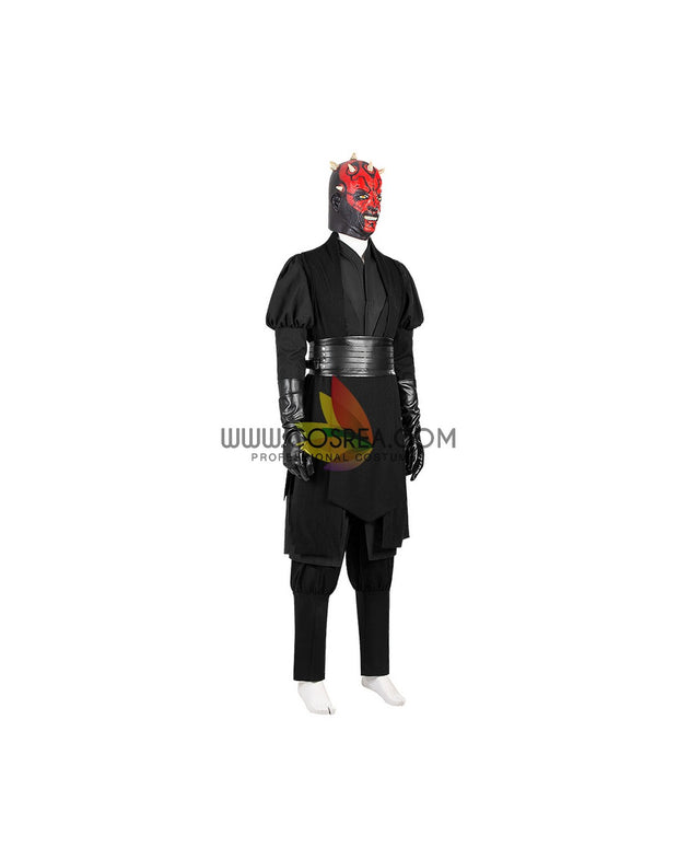 Cosrea TV Costumes Darth Maul Star Wars PU Leather Cosplay Costume