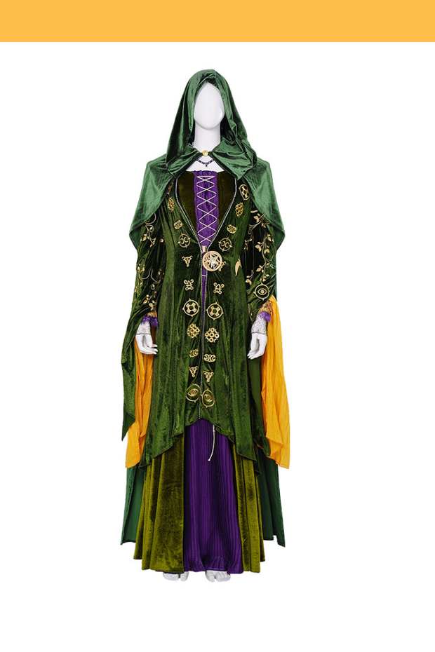 Cosrea TV Costumes Hocus Pocus 2 Winifred Sanderson Cosplay Costume