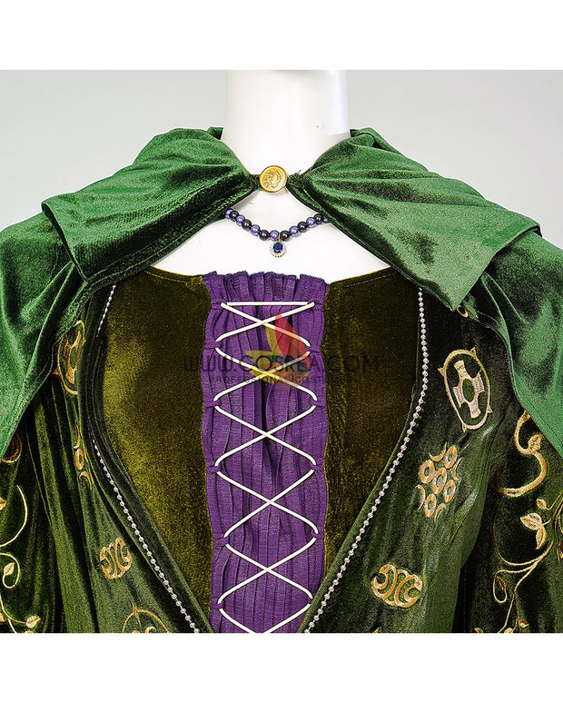 Cosrea TV Costumes Hocus Pocus 2 Winifred Sanderson Cosplay Costume