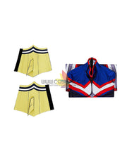 Cosrea TV Costumes My Hero Academia Toshinori Yagi All Might Digital Printed Cosplay Costume