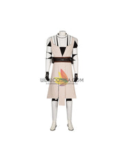 Cosrea TV Costumes Obi-Wan Kenobi Clone Wars PU Leather Cosplay Costume