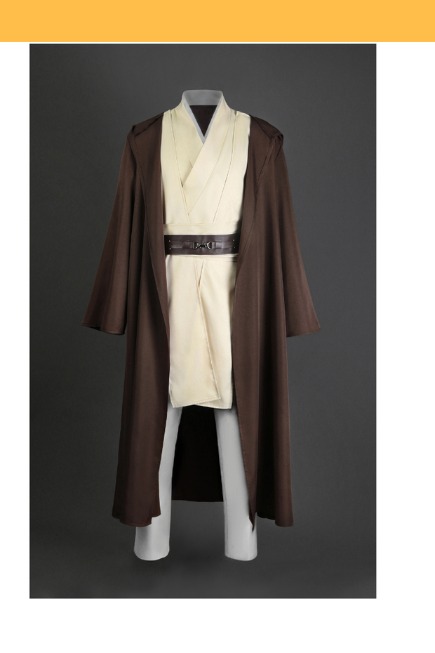 Cosrea TV Costumes Obi-Wan Kenobi Star Wars Attack of the Clones Custom Costume