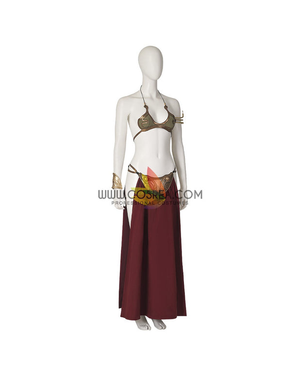 Cosrea TV Costumes Princess Leia Slave Outfit Cosplay Costume