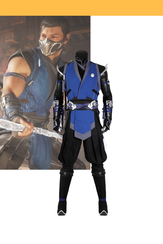 Cosrea TV Costumes Sub Zero Mortal Kombat 1 Cosplay Costume