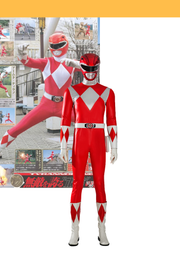 Cosrea TV Costumes T Rex Red Ranger Power Ranger Cosplay Costume